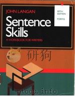 SENTENCE SKILLS A WORKBOOK FOR WRITERS  FORM B  FIFTH EDITION（ PDF版）