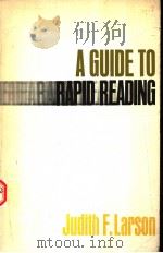 A GUIDE TO RAPID READING     PDF电子版封面     