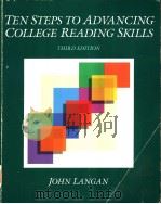 TEN STEPS TO ADVANCING COOEGE READING SKILLS  THIRD EDITION     PDF电子版封面     