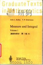 MEASURE AND INTEGRAL  VOLUME 1     PDF电子版封面  7506207397  JOHN L.KELLEY  T.P.SRINIVASAN 