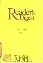 READER'S DIGEST 1991 JULY-SEPT     PDF电子版封面     