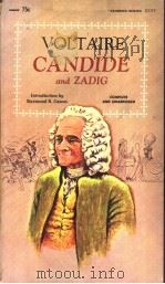 VOLTAIRE CANDIDE AND ZADIG     PDF电子版封面    RAYMOND R.CANON 