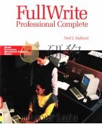 FULLWRITE PROFESSIONAL COMPLETE   1989  PDF电子版封面  0673385620  NEIL J.SALKIND 