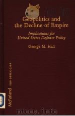 GEOPOLITICS AND THE DECLINE OF EMPIRE（ PDF版）