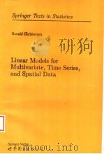 多元、时序和空间数据的线性模型  英文版（ PDF版）