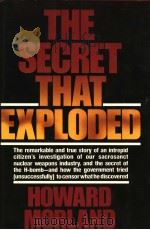 THE SECRET THAT EXPLODED（ PDF版）