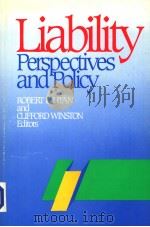 LIABILITY PERSPECTIVES AND POLICY（ PDF版）