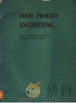 FOOD PROCESS ENGINEERING（ PDF版）