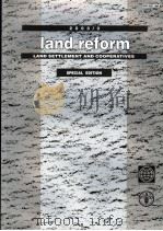 LAND REFORM  2003/3     PDF电子版封面     