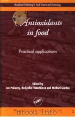 ANTIOXIDANTS IN FOOD     PDF电子版封面  0849312221   