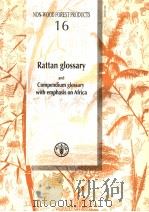 NON-WOOD FOREST PRODUCTS16  RATTAN GLOSSARY AND COPENDIUM GLOSSARY WITH EMPHASIS ON AFRICA     PDF电子版封面     