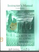 INSTRUCTOR'S MANUAL TO ACCOMPANY DEVELOPING CRITICAL READING SKILLS  FIFTH EDITION     PDF电子版封面     