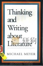 THINKING AND WIRTING ABOUT LITERATURE（ PDF版）