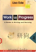 WORK IN PROGRESS  A GUIDE TO WRITING AND REVISING  FOURTH EDITION（ PDF版）