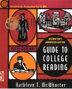 GUIDE TO COLLEGE READING  FIFTH EDITION     PDF电子版封面    KATHLEEN T.MCWHORTER 