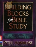BUILDING BLOCKS FOR BIBLE STUDY（ PDF版）