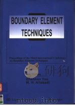 BOUNDARY ELEMENT TECHNIQUES     PDF电子版封面  7302057451   