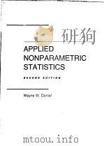 APPLIED NONPARAMETRIC STATISTICS  SECOND EDITION     PDF电子版封面     