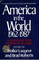 AMERICA IN THE WORLD 1962-1987  A STRATEGIC AND POLITICAL READER     PDF电子版封面  0312013183   