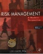 RISK MANAGEMENT A MODERN PERSPECTIVE     PDF电子版封面  0120884380  MICHAEL K. ONG 