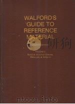 WALFORD'S GUIDE TO REFERENCE MATERIAL  FOURTH EDITION  VOLUME 2     PDF电子版封面    A.J.WALFORD 
