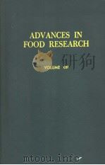 ADVANCES IN FOOD RESEARCH  VOLUME 13（1964 PDF版）