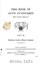 1964 BOOK OF ASTM STANDARDS  PART 28     PDF电子版封面     