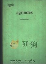 AGRINDEX 1973  AUGUST AOUT AGOSTO  EXPERIMENTAL ISSUE NUMERO EXPERIMENTAL     PDF电子版封面     