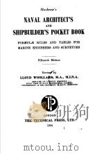 MACKROW'S NAVAL ARCHITECT'S SHIPBUILDER'S POCKET BOOK  FIFTEENTH EDITION（ PDF版）