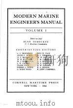 MODERN MARINE ENGINEER'S MANUAL  VOLUME Ⅰ（ PDF版）
