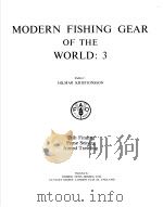 MODERN FISHING GEAR OF THE WORLD:3     PDF电子版封面     