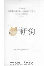 OSBORN ZOOLOGICAL LABORATORY YALE UNIVERSITY  VOLUME 16  1934     PDF电子版封面     