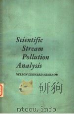 SCIENTIFIC STREAM POLLUTION ANALYSIS     PDF电子版封面  0070462402   