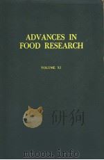 ADVANCES IN FOOD RESEARCH VOLUME 11     PDF电子版封面    C.O.CHICHESTER  E.M.MRAK 
