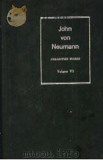 JOHN VON NEUMANN COLLECTED WORKS VOLUME Ⅵ     PDF电子版封面     