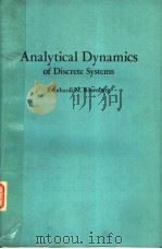 ANALYTICAL DYNAMICS OF DISCRETE SYSTEMS     PDF电子版封面  0306310147  REINHARDT M.ROSENBERG 