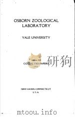 OSBORN ZOOLOGICAL LABORATORY YALE UNIVERSITY  VOLUME 13（ PDF版）