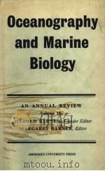 OCEANOGRAPHY AND MARINE BIOLOGY  AN ANNUAL REVIEW  VOLUME 18（ PDF版）