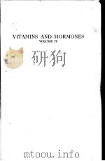 VITAMINS AND HORMONES  ADVANCES IN RESEARCH AND APPLICATIONS  VOLUME 4（ PDF版）