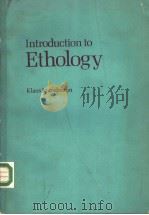 INTRODUCTION TO ETHOLOGY     PDF电子版封面  0306404893  KLAUS IMMELMANN 