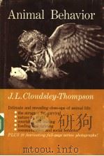 ANIMAL BEHAVIOUR     PDF电子版封面    J.L.CLOUDSLEY-THOMPSON 