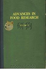 ADVANCES IN FOOD RESEARCH  VOLUME 9     PDF电子版封面    C.O.CHICHESTER  E.M.MRAK  G.F. 