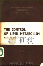 THE CONTROL OF LIPID METABOLISM（ PDF版）