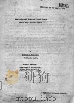 NON-BIOLOGICAL UPTAKE OF ZINC-65 FROM A MARINE ALGAL NUTRLENT MEDLUM     PDF电子版封面    RICHARD D.TOMLINSON 