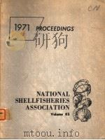 PROCEEDINGS OF THE NATIONAL SHELLFISHERIES ASSOCIATION  VOLUME 62（ PDF版）