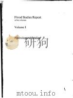 FLOOD STUDIES REPORT  VOLUME 1  HYDROLOGICAL STUDIES（ PDF版）