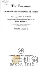 THE ENZYMES CHEMISTRY AND MECHANISM OF ACTION  VOLUME I PART 2（ PDF版）
