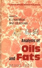 ANALYSIS OF OILS AND FATS（ PDF版）