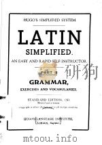 LATIN SIMPLIFIED PART Ⅱ（ PDF版）