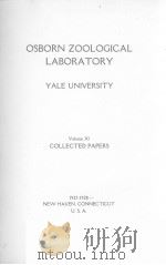 OSBORN ZOOLOGICAL LABORATORY  VOLUME 11（ PDF版）